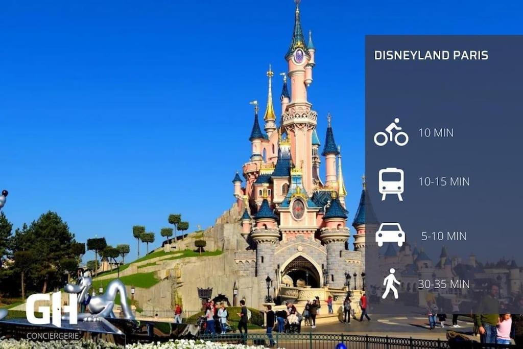 Le Cosyland - Studio Disneyland - Wifi Montévrain Exteriér fotografie